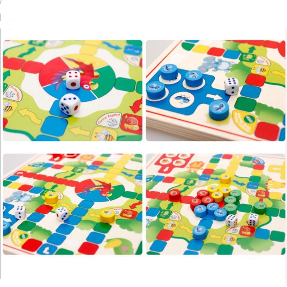 Amazon.co.jp: ルドゲームセット 子供と大人のための木材の中国